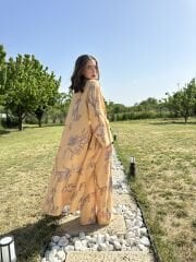 Desenli Kimono Takım