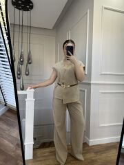 Premium Yelekli Modal Takım Taş - M